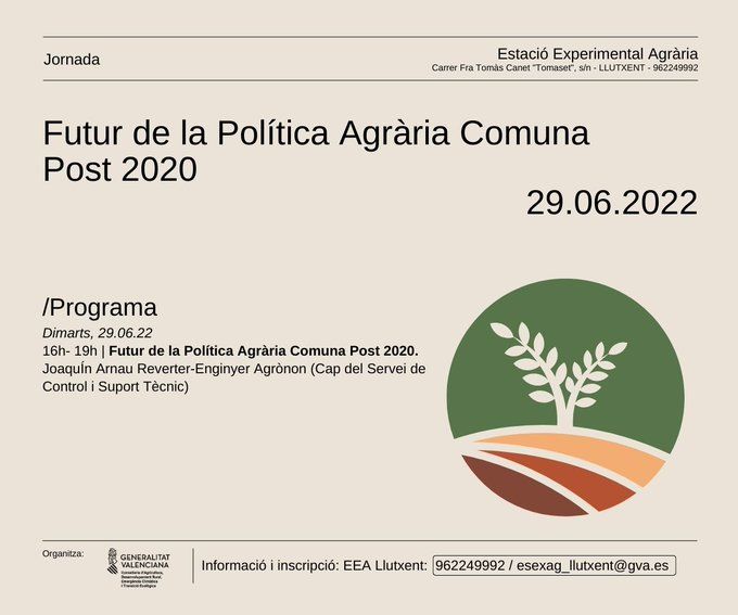  FUTUR DE LA POLÍTICA AGRÀRIA COMUNA POST 2020